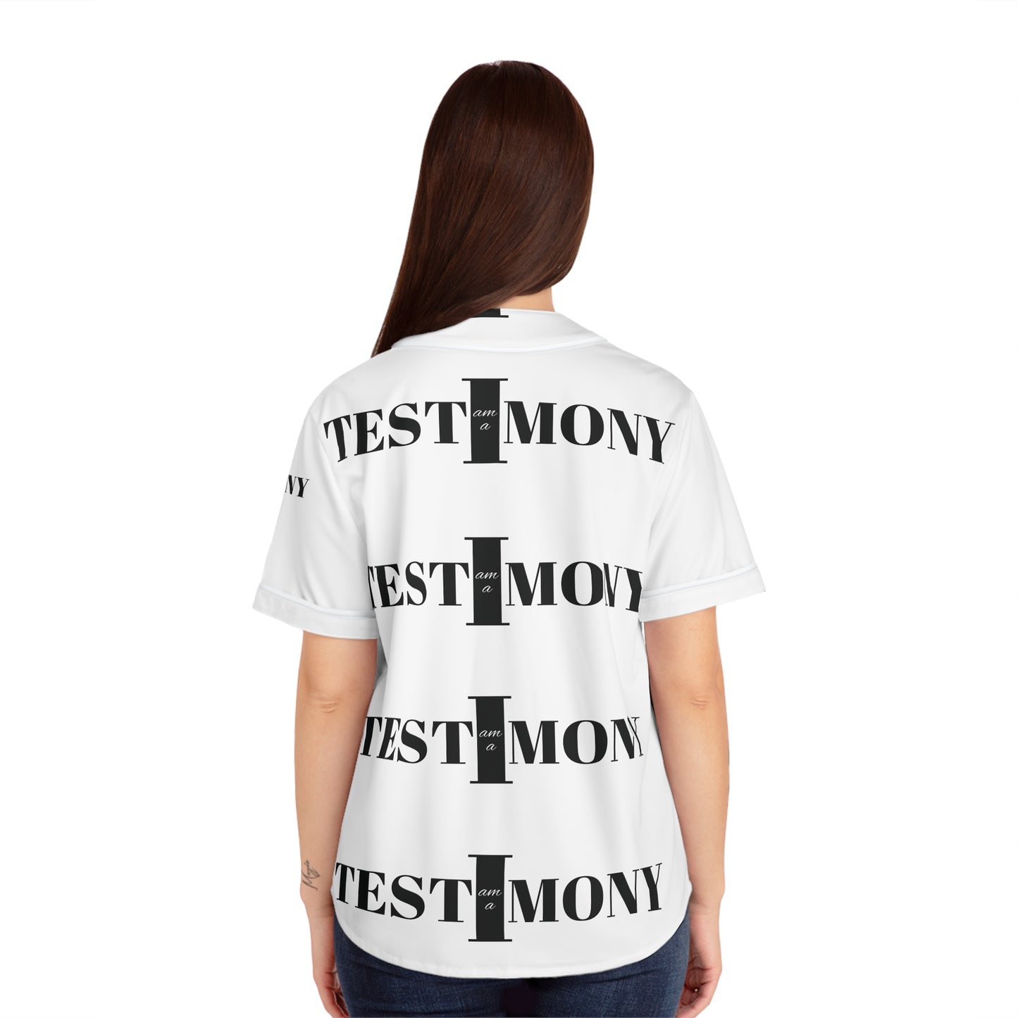 Testimony I Am Stylish Women's Baseball Jersey,
