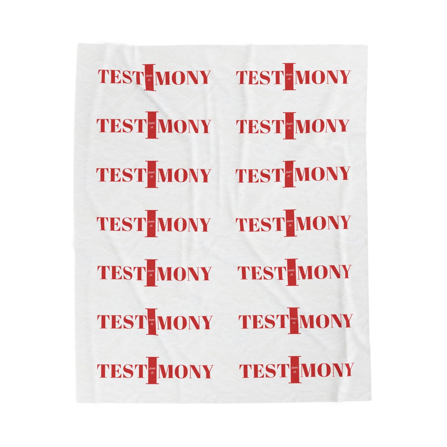 Testimony  Plush Blanket