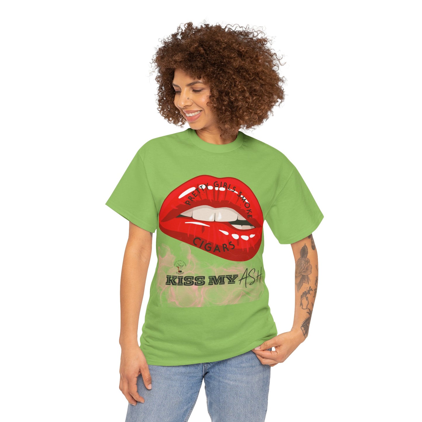 Kiss My Ash Unisex Heavy Cotton Tee