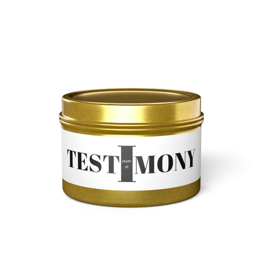 TESTIMONY  I AM Candles