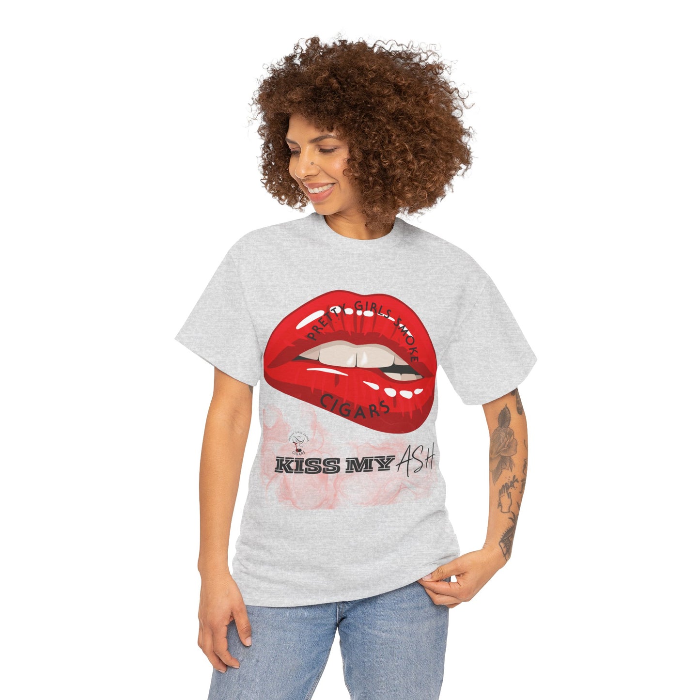 Kiss My Ash Unisex Heavy Cotton Tee
