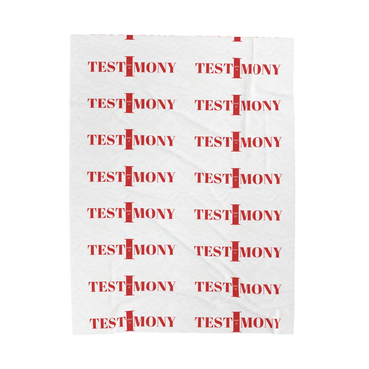Testimony  Plush Blanket