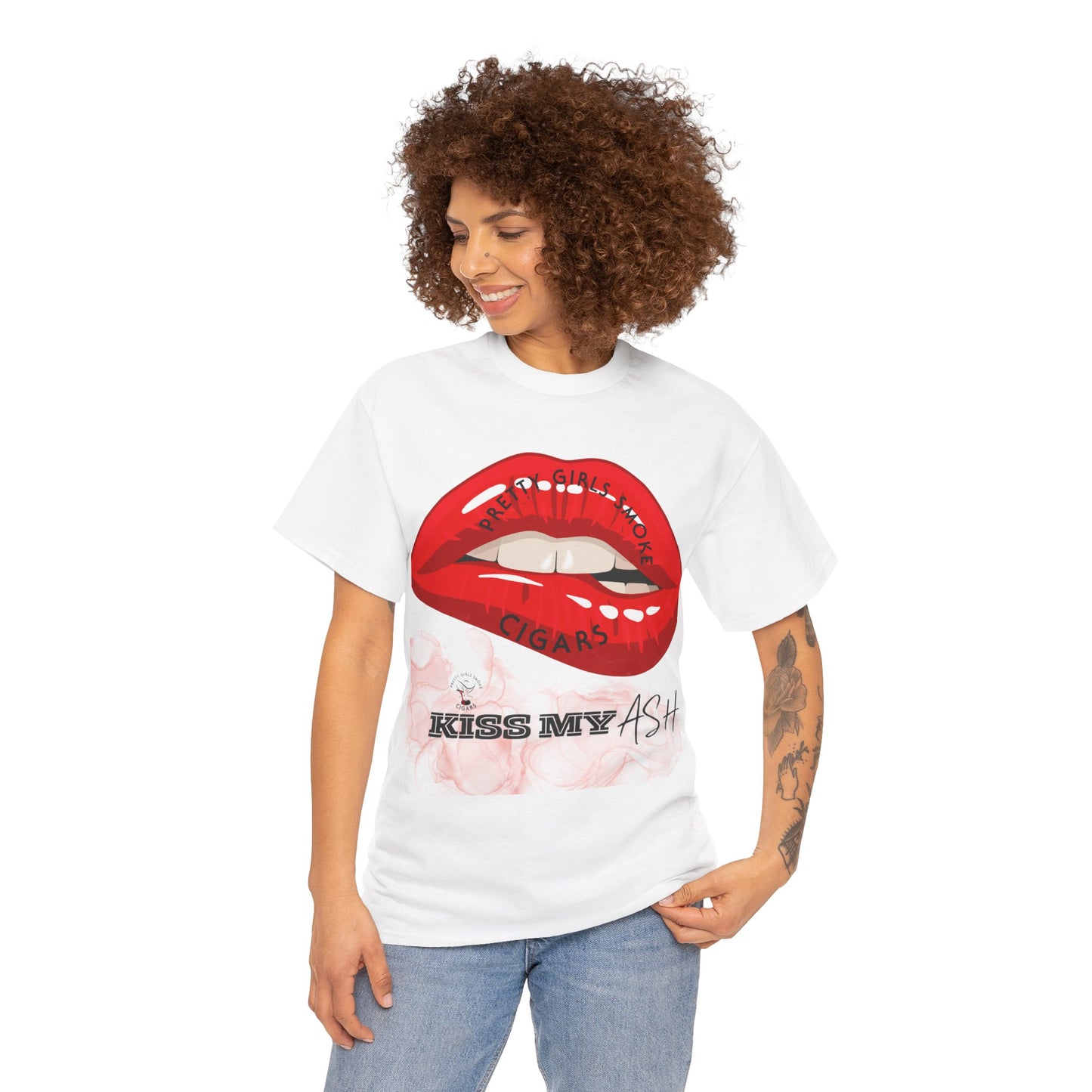 Kiss My Ash Unisex Heavy Cotton Tee
