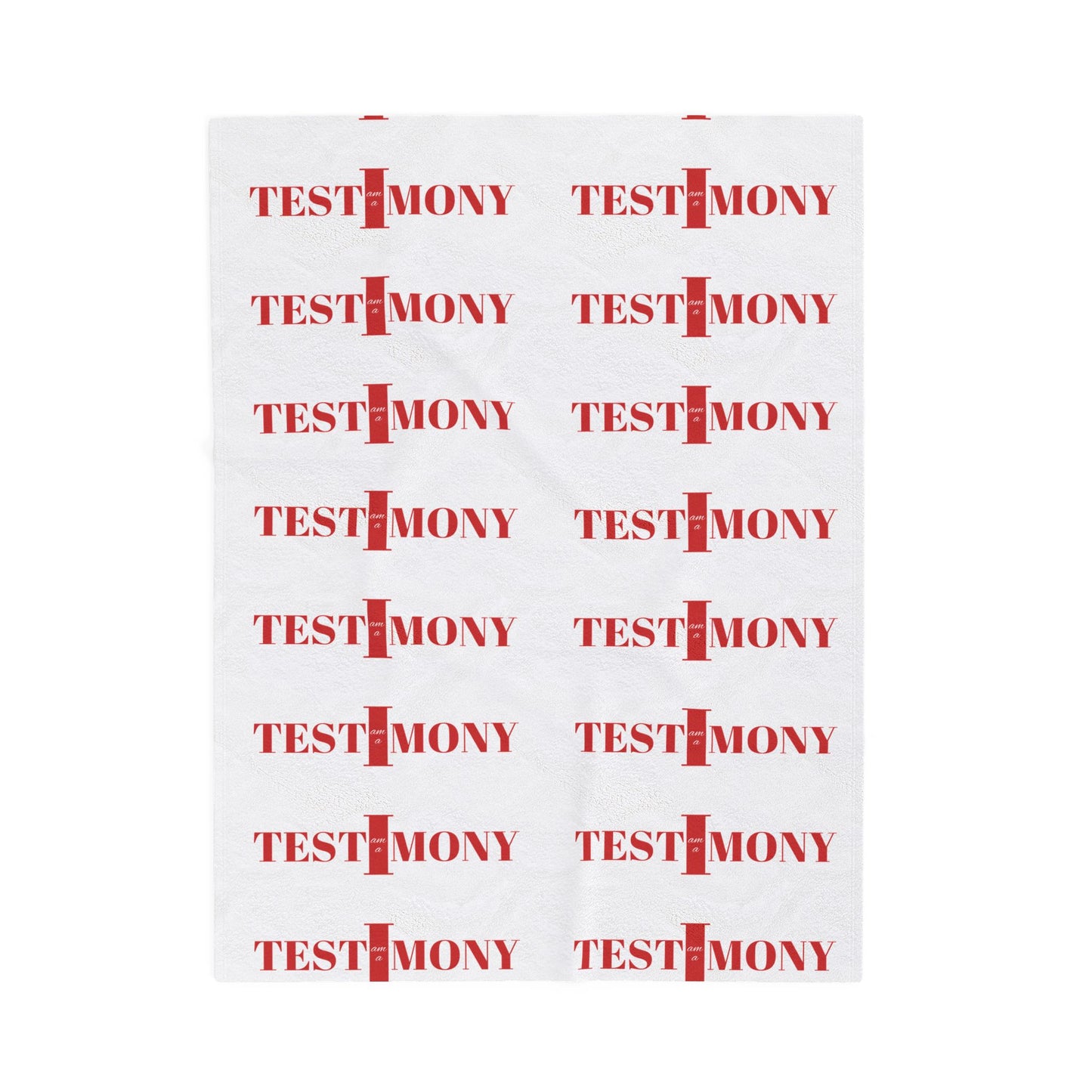 Testimony  Plush Blanket