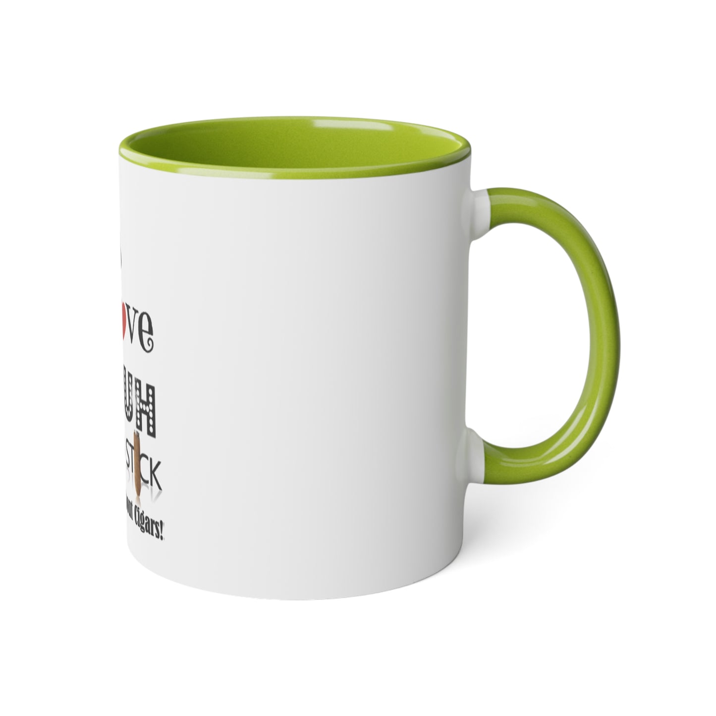 Ladies Love White Accent Mug, 11oz