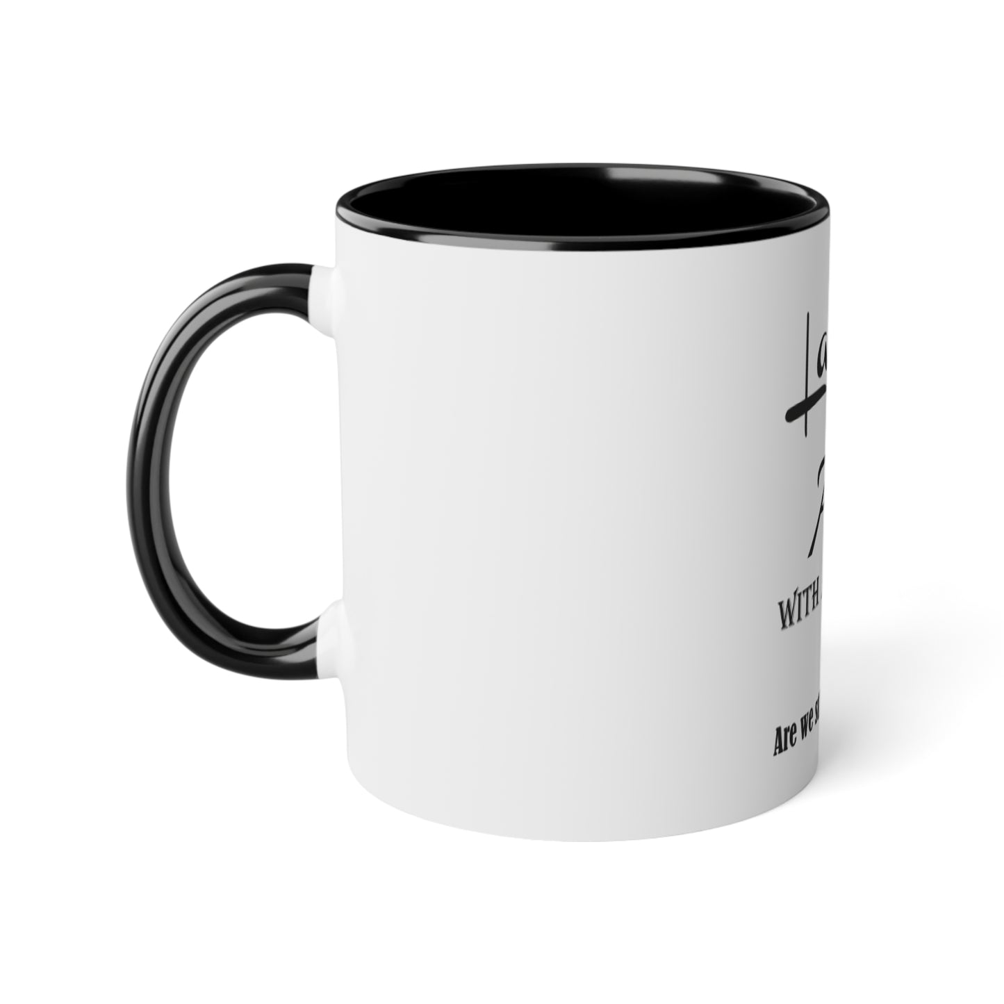 Ladies Love White Accent Mug, 11oz
