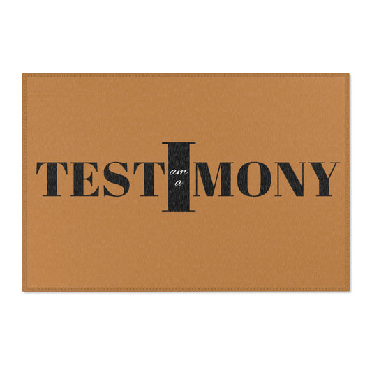 TESTIMONY  I AM Area Rugs