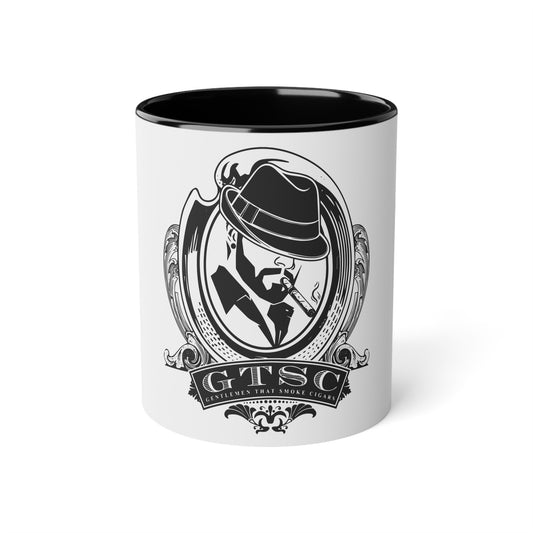 GTSC White Accent Mug, 11oz