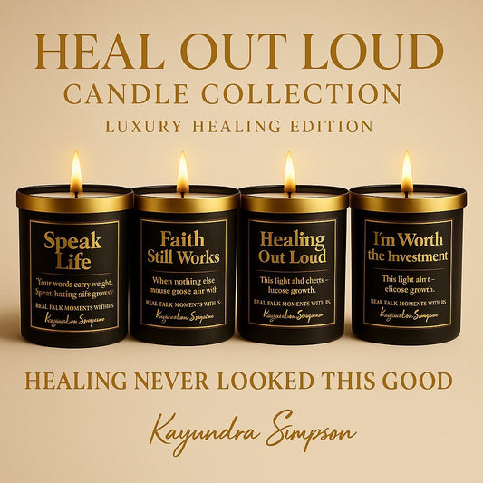 Healing Out Loud  Candle Collection