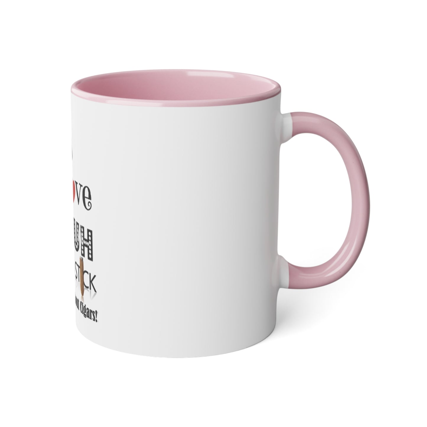 Ladies Love White Accent Mug, 11oz
