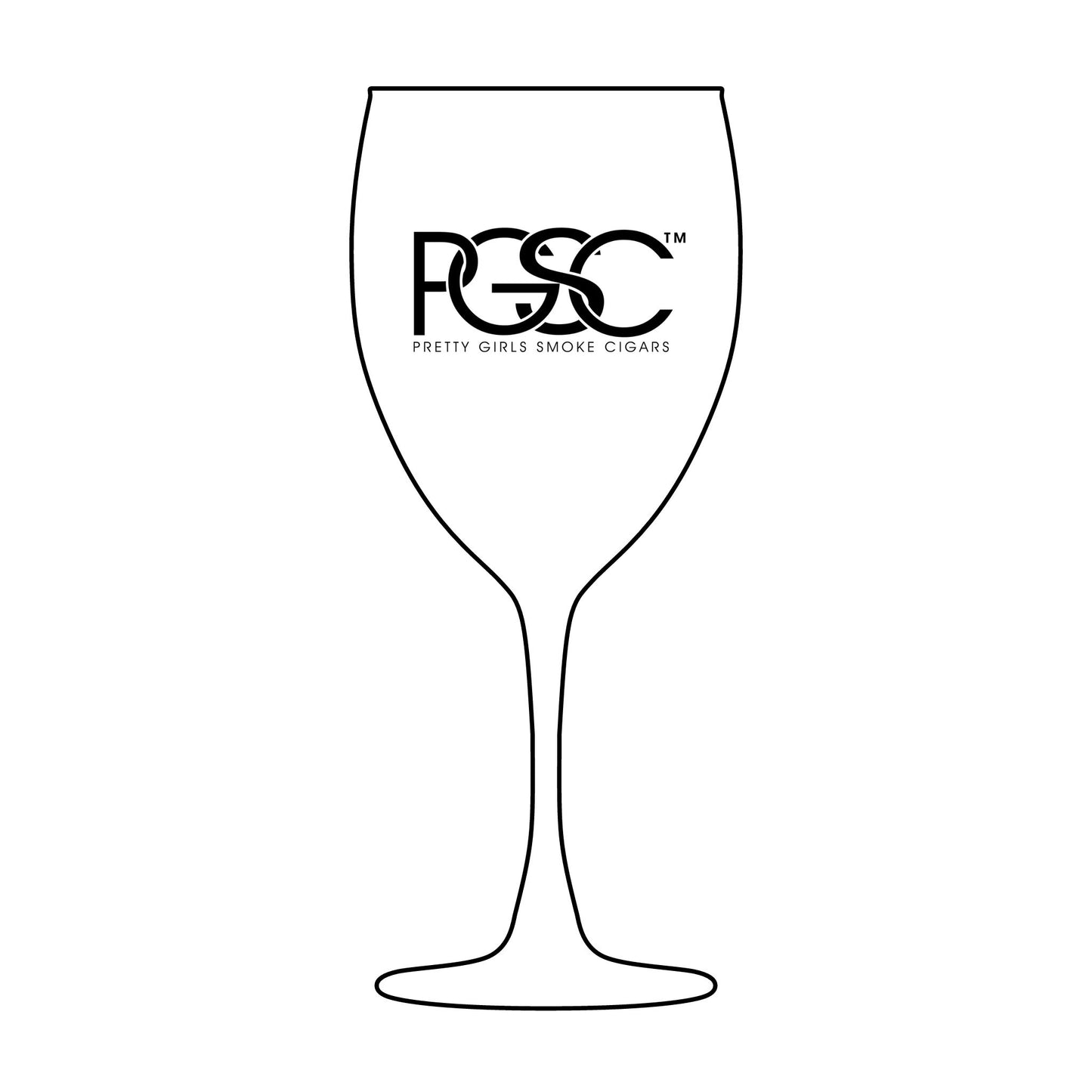 PGSC/GTSC Engraved Wine Glass