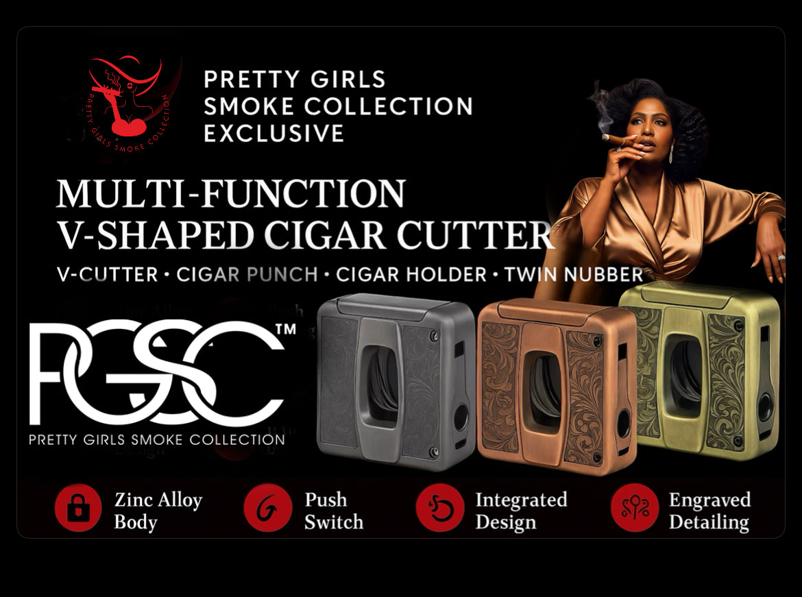    PGSC Signature Cut – 4-in-1 Multi-Function Cigar Cutter