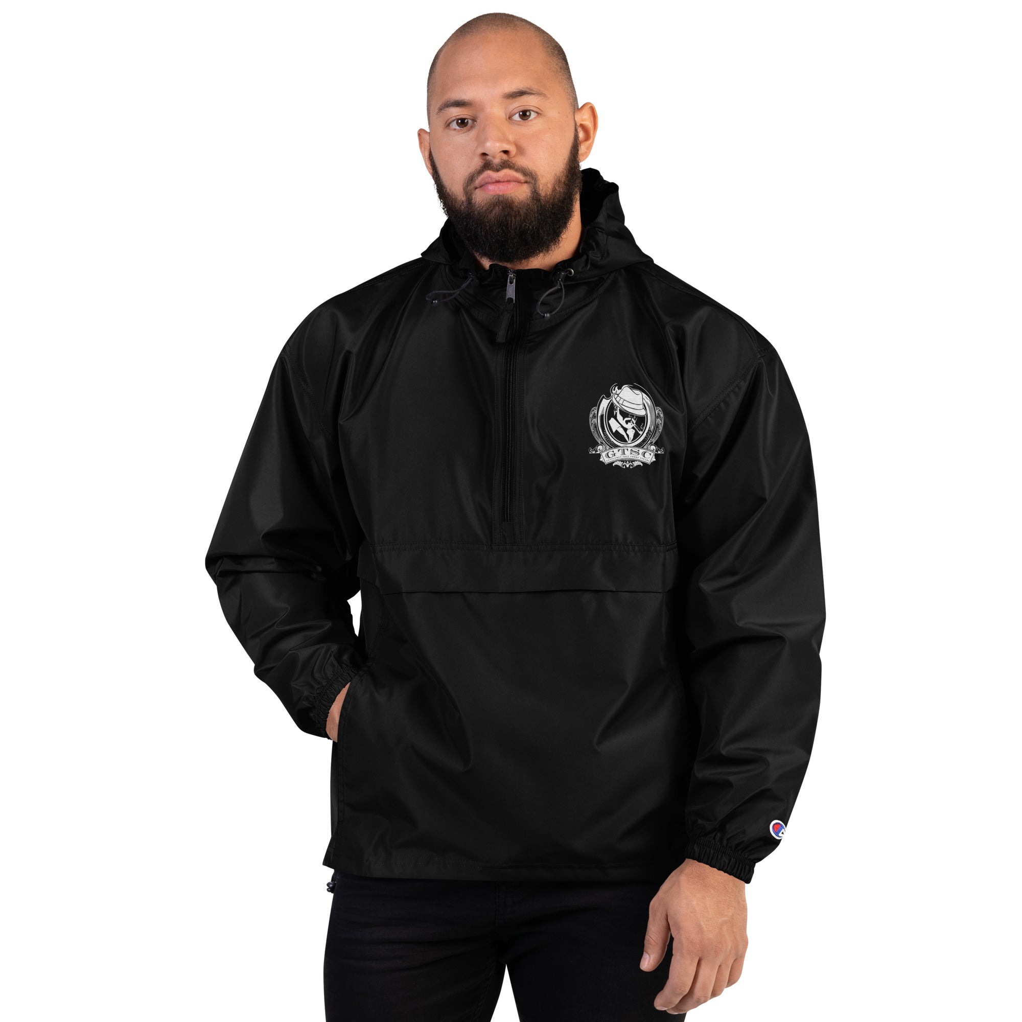 GTSC Embroidered  Packable Jacket