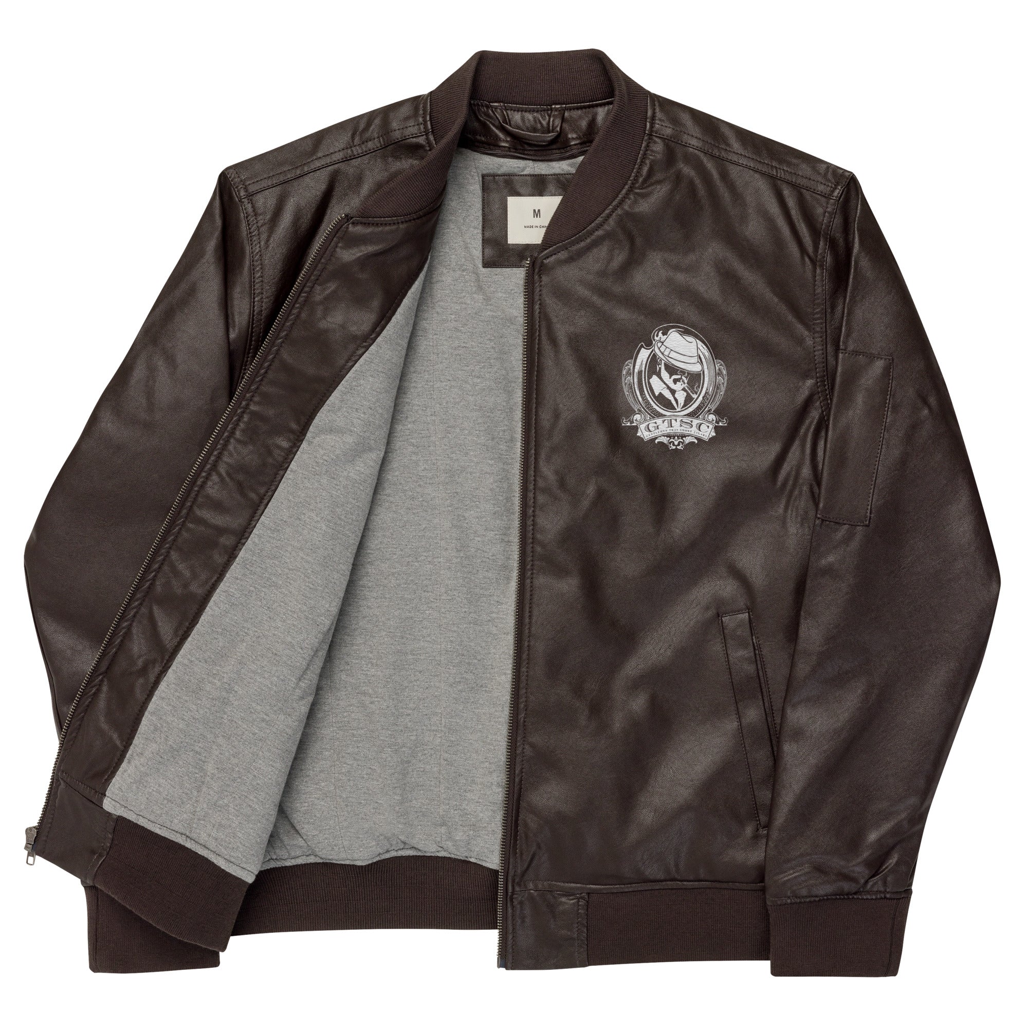 GTSC Leather Bomber Jacket