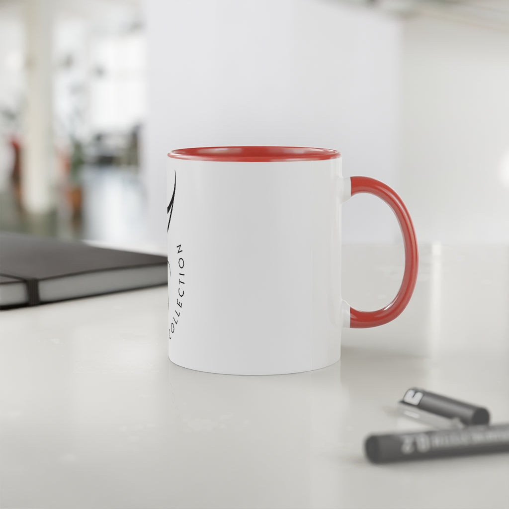 PGSC White Accent Mug, 11oz