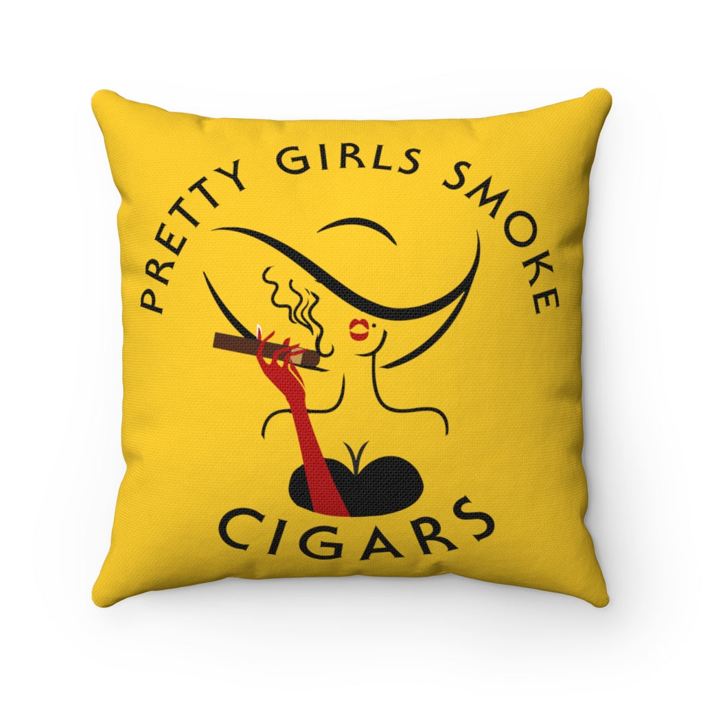 Spun Polyester Square Pillow