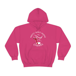 Pretty Girls Smoke Cigars Hooded Sweatshirt