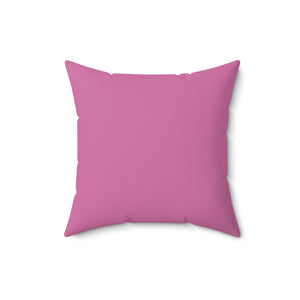 PGSC Faux Suede Square Pillow