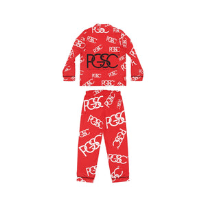 Women's Satin Pajamas (AOP)