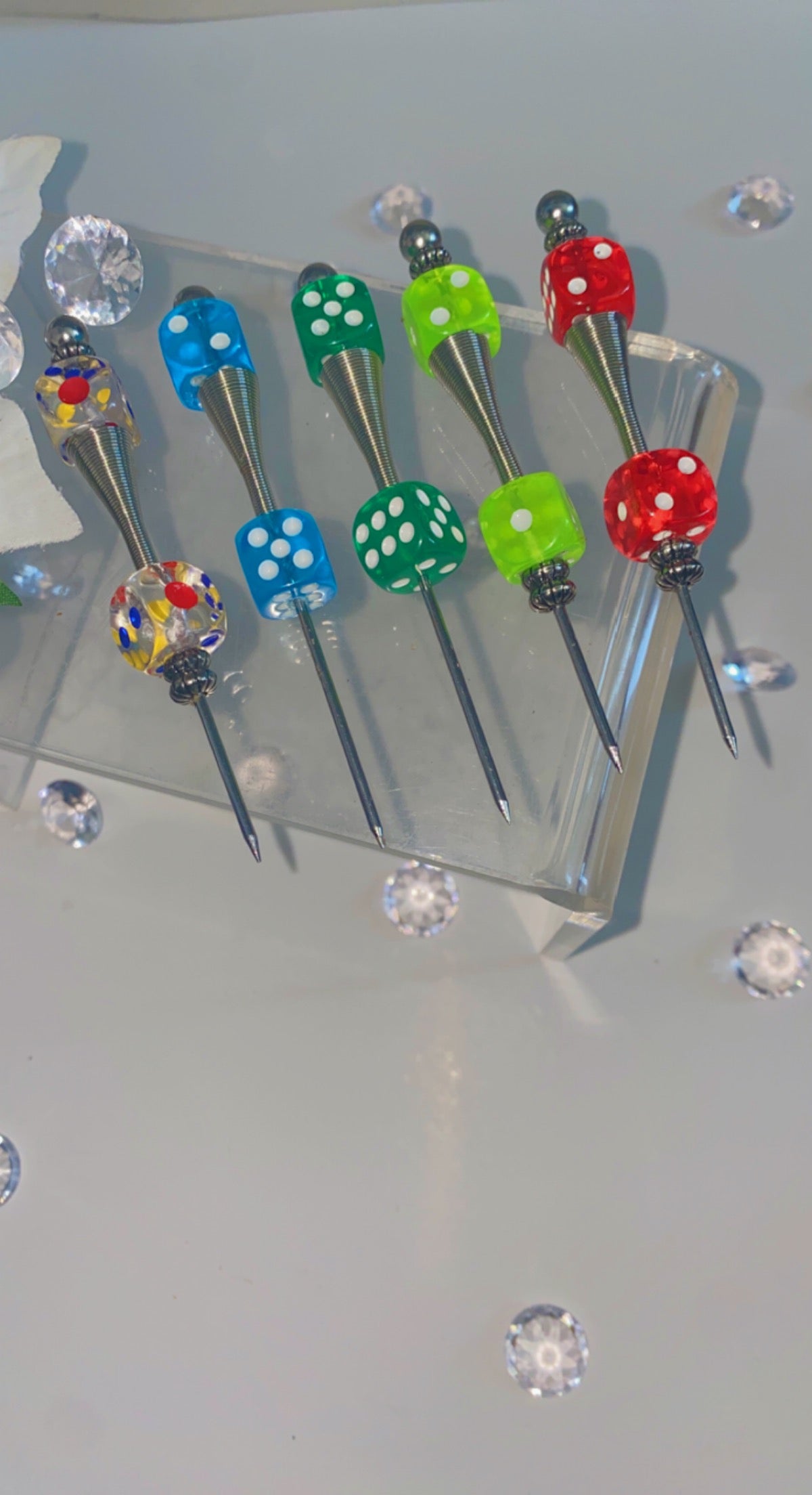 Colorful Dice Pokers
