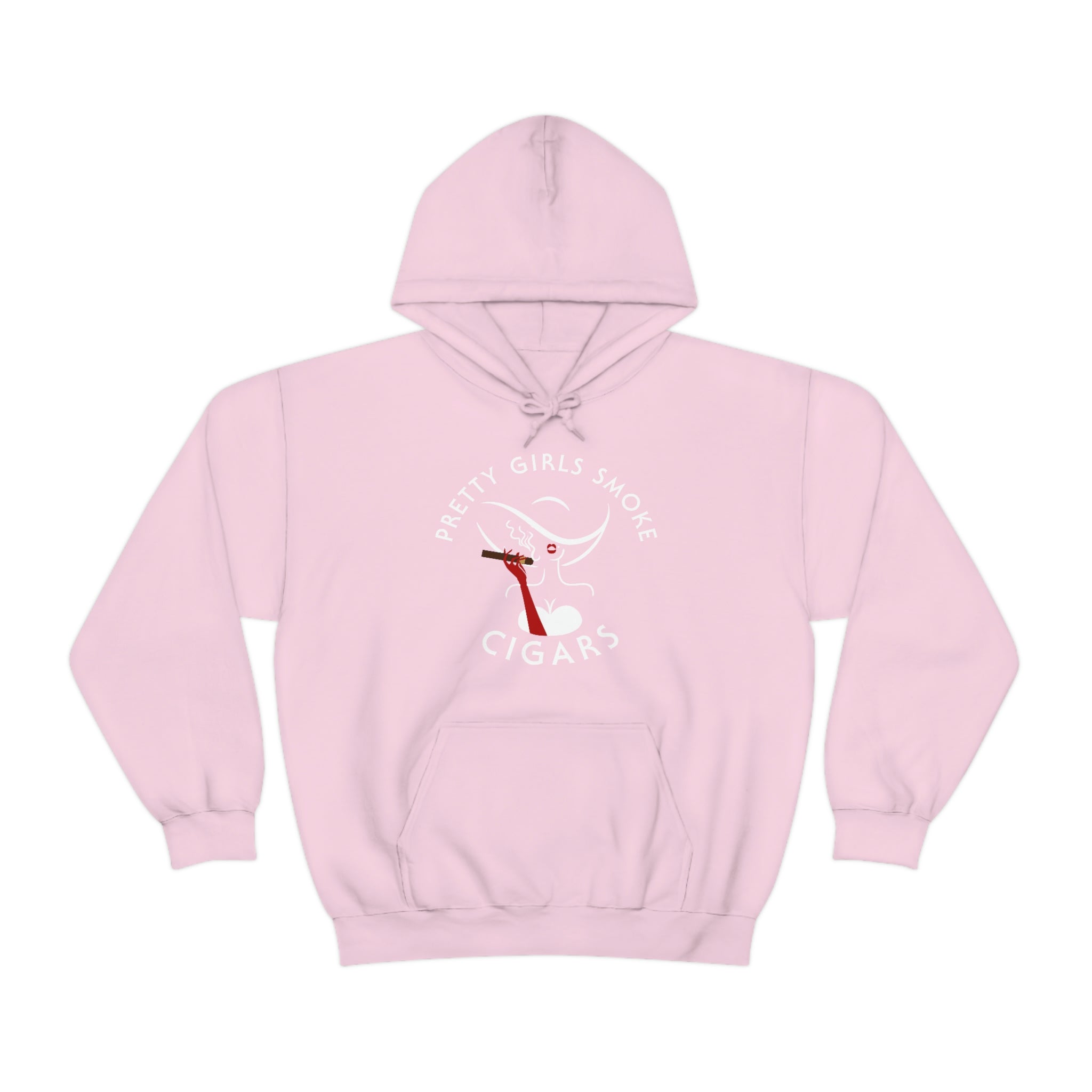 Pretty Girls Smoke Cigars Hooded Sweatshirt