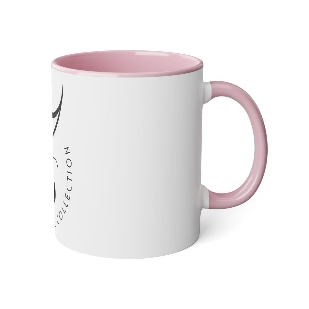 PGSC White Accent Mug, 11oz