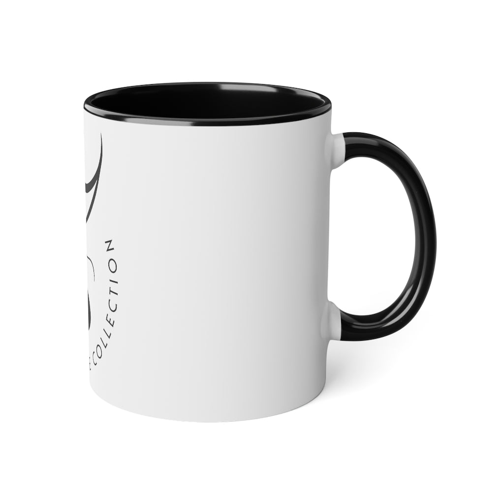 PGSC White Accent Mug, 11oz